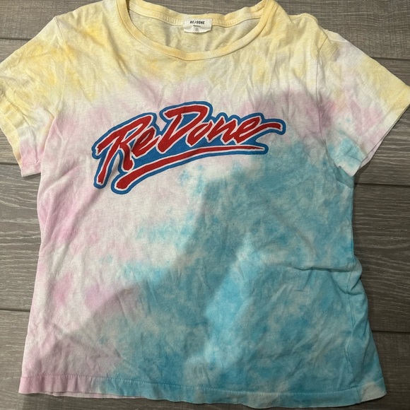 Redone tie dye tee - Picture 1 of 1
